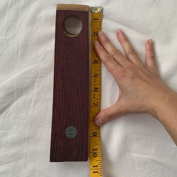 NWT Authentic red wine barrel wine holder, OS, - Picture 4 of 8